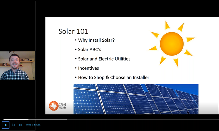 Micah Jasuta presents an overview of how solar works