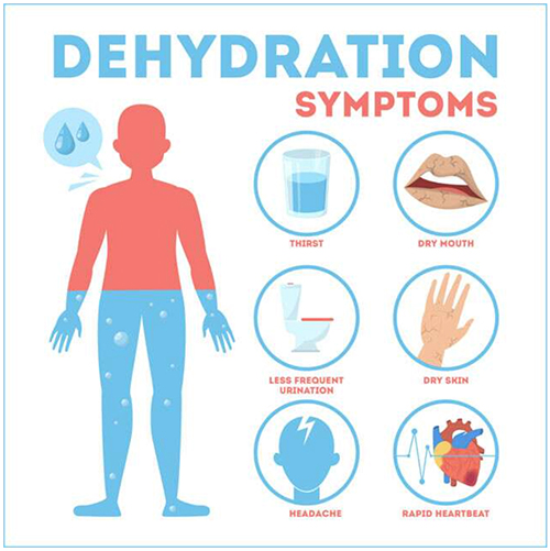 Dehydration chart