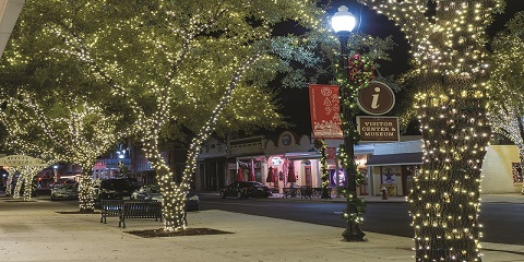 Bastrop river of lights