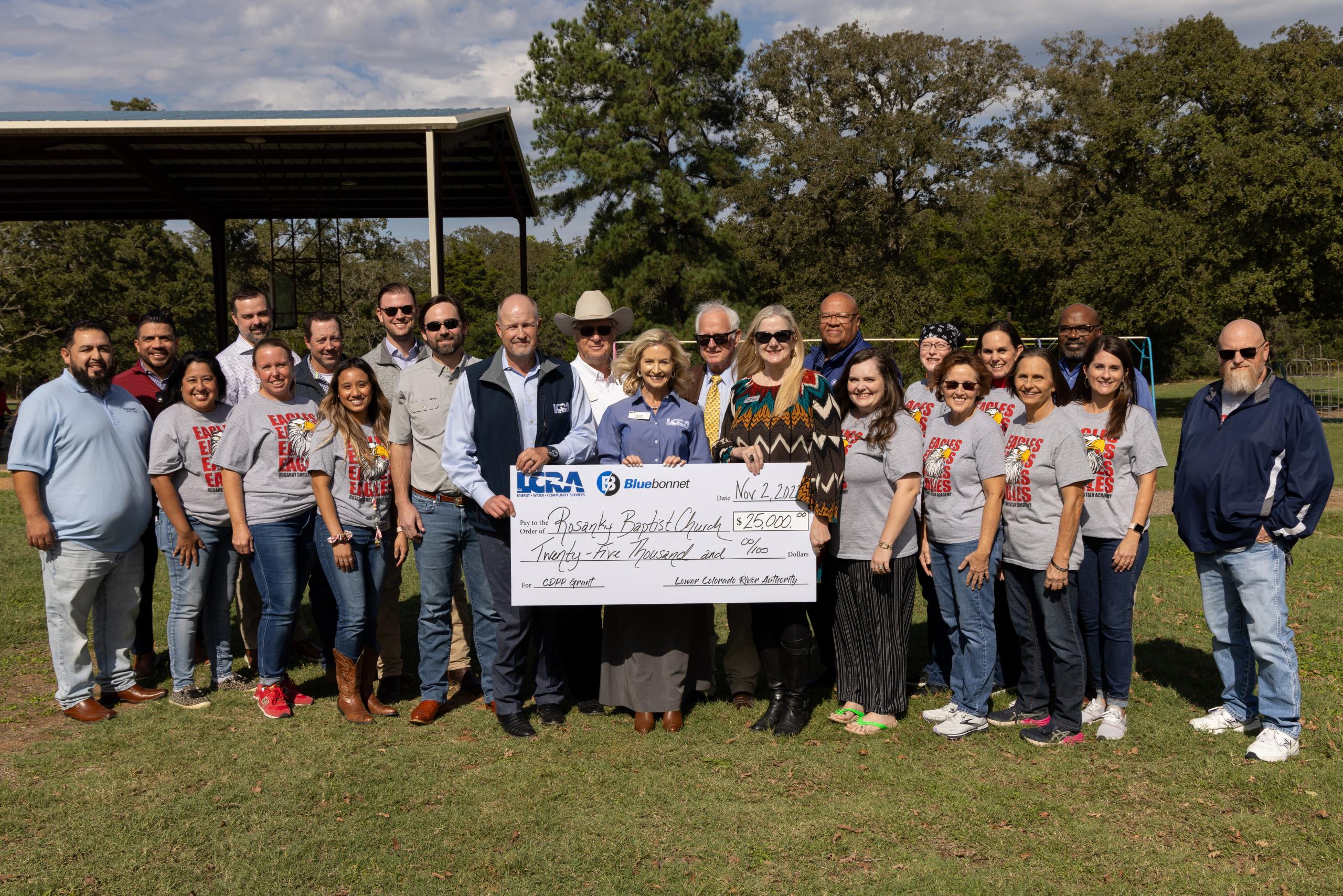 Rosanky Christian Academy will install playscape shade structure, new lighting and a community basketball court