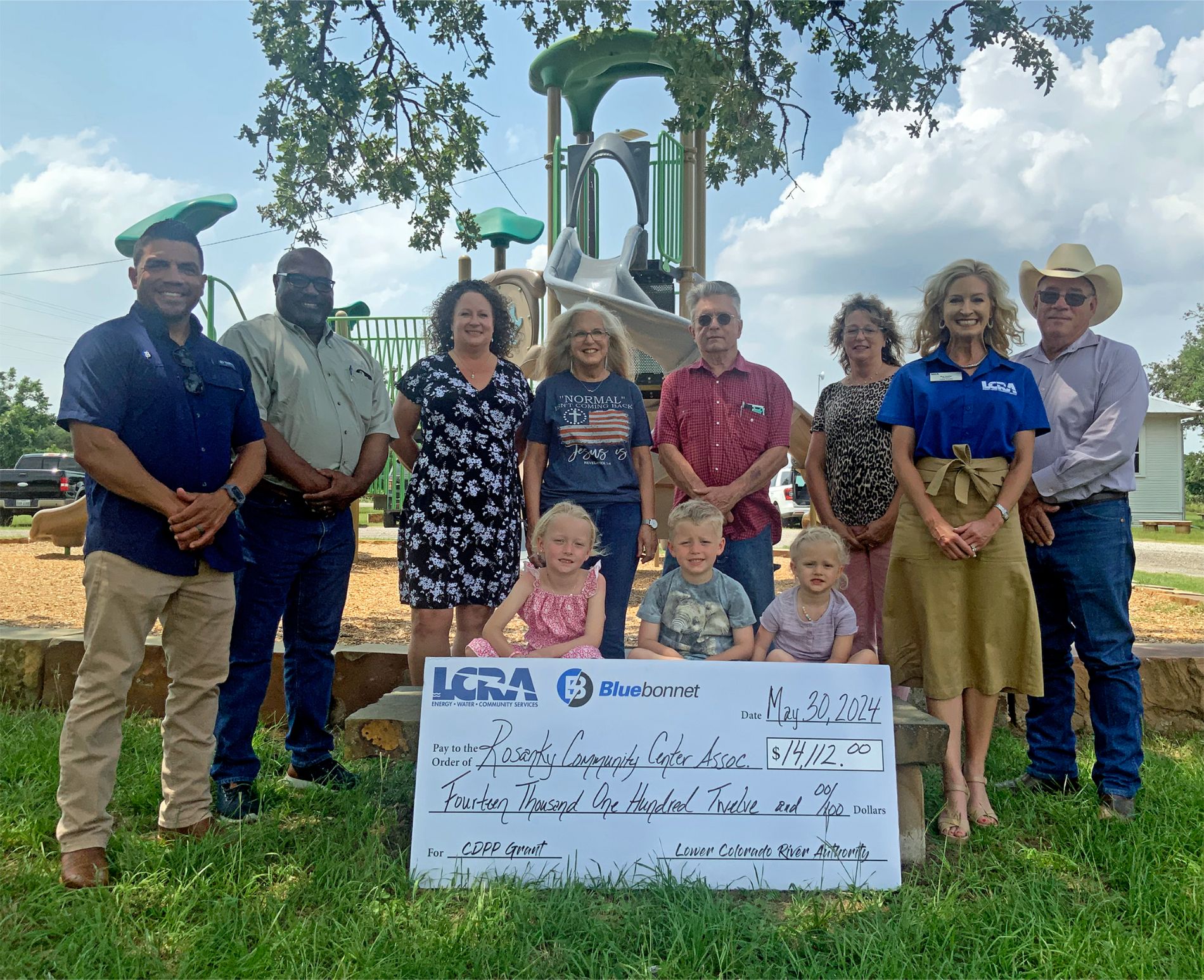 New playscape canopy, solar lights and xeriscaping to be added to Rosanky Community Center grounds