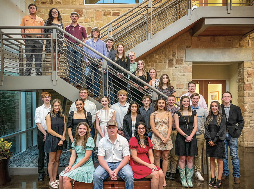 Scholarships group photo