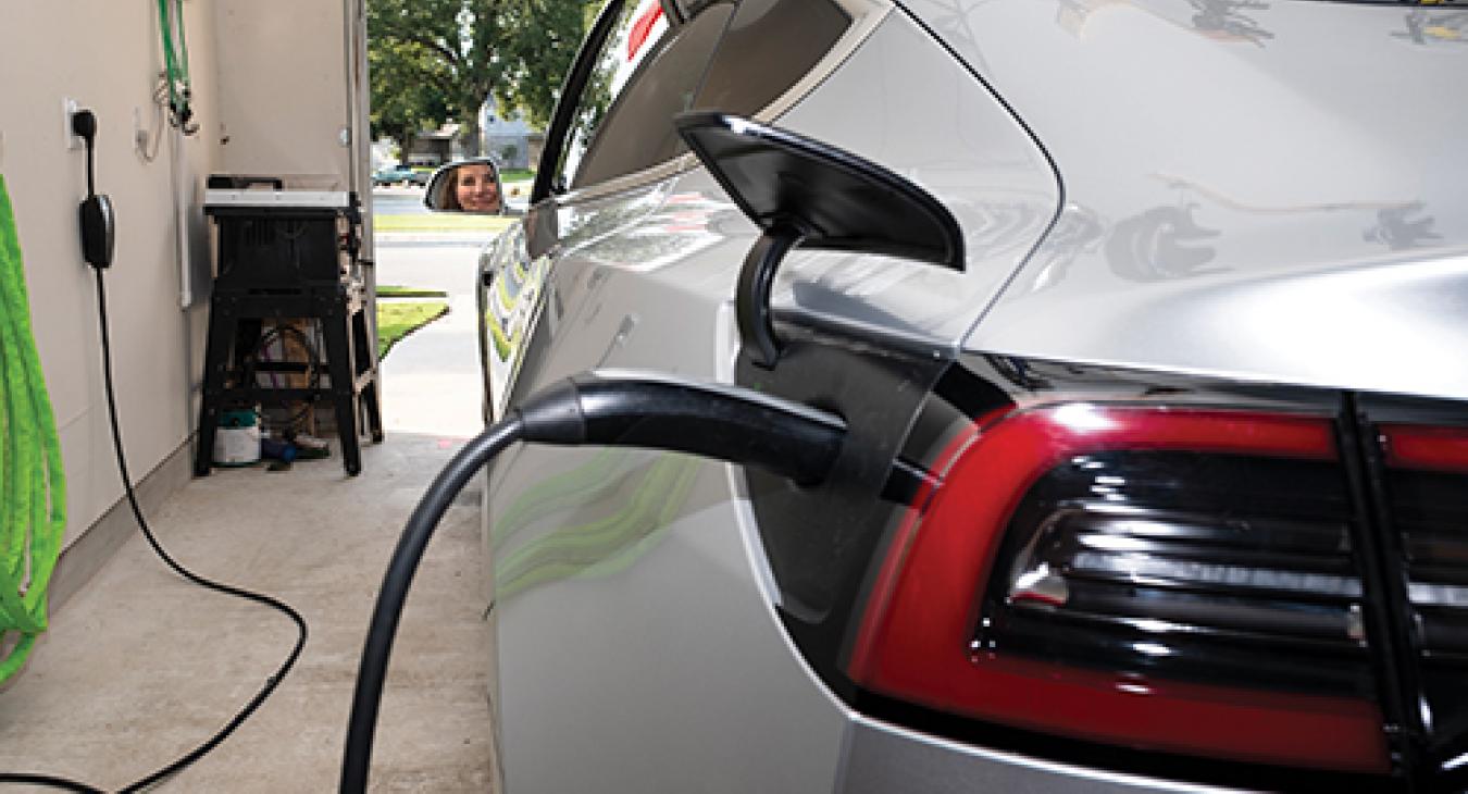 Charging EV at home