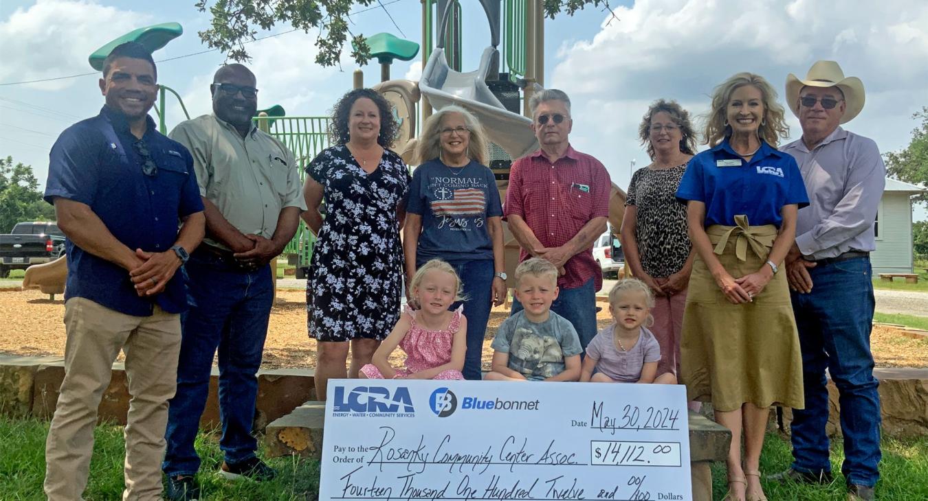 New playscape canopy, solar lights and xeriscaping to be added to Rosanky Community Center grounds