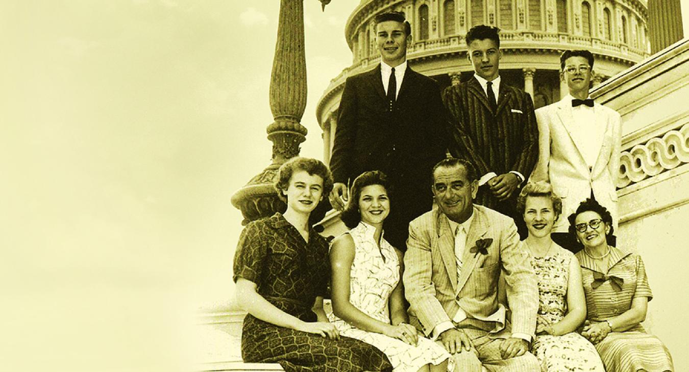 Youth Tour 1958 with LBJ