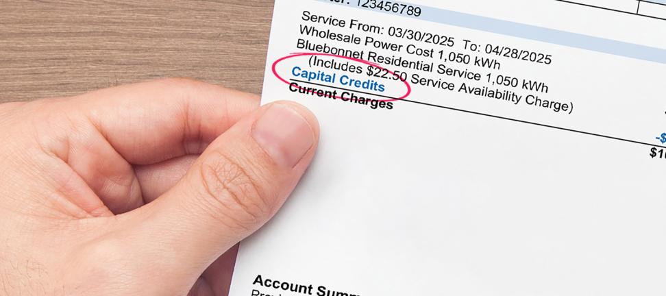 Capital credits