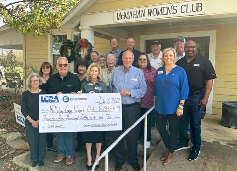 McMahan Community Women's Club will now be able to make necessary building repairs and updates