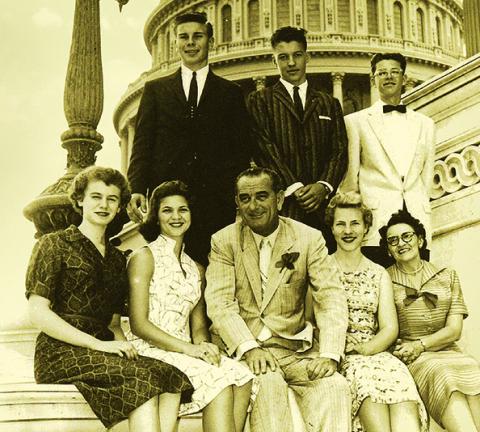 Youth Tour 1958 with LBJ
